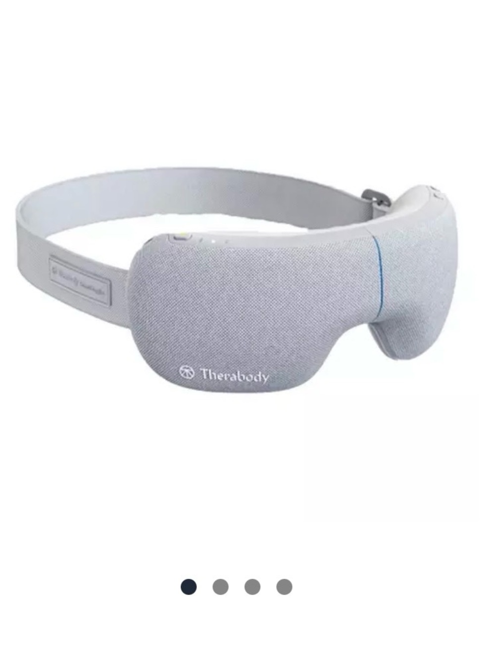Therabody Light Gray Heated Eye & Relaxation Mask - Picture 1 of 12